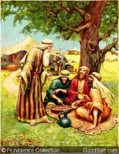 Abraham and the Three Strangers