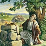 Abraham at an Altar