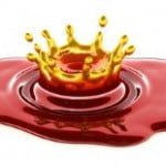Crown of Gold Splashing From Blood