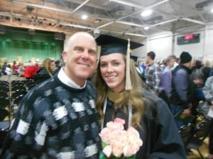 My oldest niece Katie, at her graduation last year at Southern Adventist University.