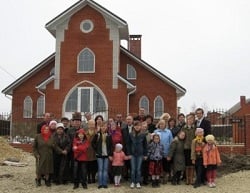 The Temryuk, Russia church and members Courtesy of GC Office of Adventist Mission