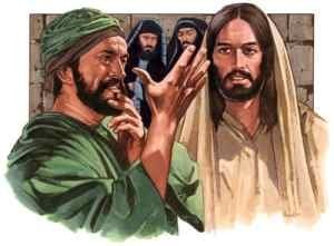 Religious Stock Image Christ Pharisee healed