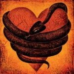 Serpent Wrapped Around a Heart