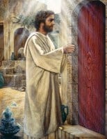 Jesus Stands at Heart's Door