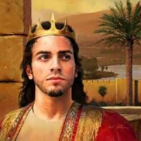 Young King David