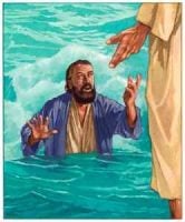 Peter Sinks in the Water