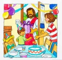 Jesus Comes to Birthday Party