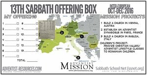 SSET 13th-Sabbath Offering Box