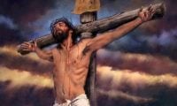 Christ suffering on Cross