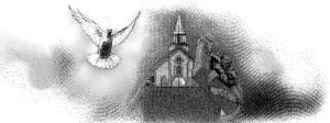 Church and Holy spirit as Dove