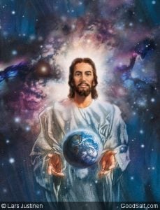 Jesus Protecting Earth