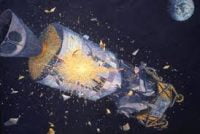 Explosion aboard the Apollo 13
