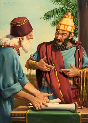 Daniel Shows Cyrus Information on Scroll