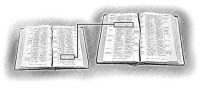 Two Open Bibles - Comparing Scripture