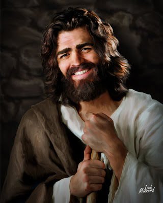 Jesus Smiling