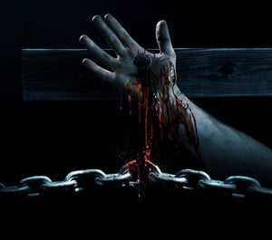 Crucified! Blood, Breaking Chain