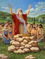 Abraham and His Family Worship Together