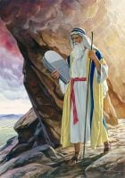 Moses Descending Mt. Sinai