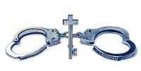 Cross is Key to Unlock Hand Cuffs