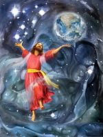 Jesus in Starry Heaven