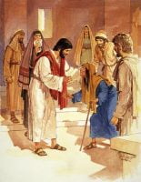 Jesus Heals a Handicapped Lady