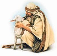 Shepherd and Lamb