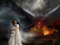 the Woman, Child and Dragon