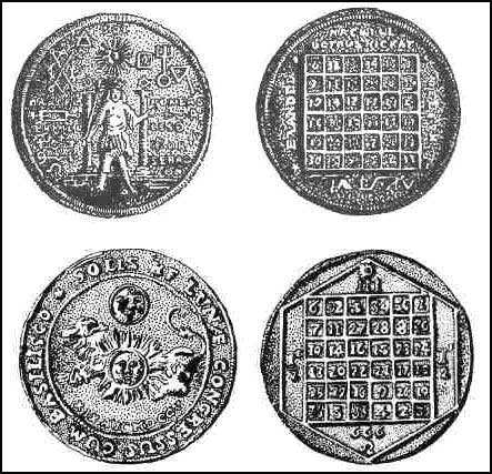 Amulet/coins from R A Anderson's book.