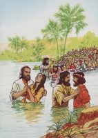 Three Thousand Believers Baptized