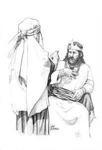 King David Being Accused