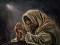 Jesus Praying at Gathsemane