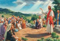 Jesus Gives The Beatitudes Sermon