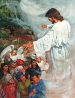 Jesus Ascending to Heaven
