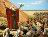 Moses Standing Before the People