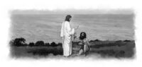 Man Kneeling Before Jesus