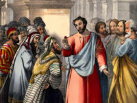 Jesus Speaking with Pharisees