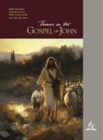 The Good Shepherd Leading Sheep