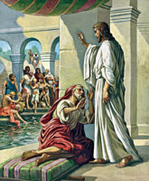 Jesus at the Pool of Bethesda