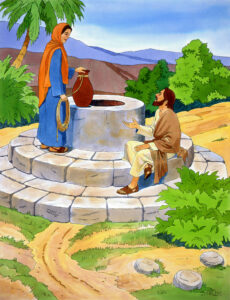 Jesus Teaches the Woman at the Well