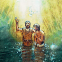 Jesus Being Baptized