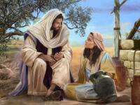 Jesus Explaining to the Waman by the Well