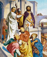 Jesus with Pilate