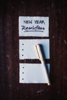 New Year's resolutions