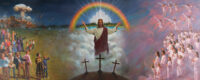 Jesus Under a Rainbow