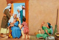 Israelites Talking About Pharo's New Law