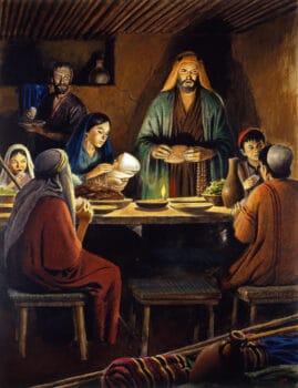 Israelites Eating the Passover Meal