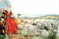 Moses With Sheep