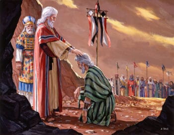 Joshua Commissioned as Leader