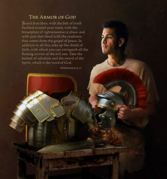 Man with Armor