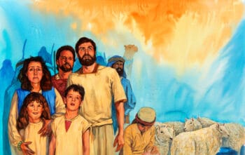 People Standing in the Presence of God
